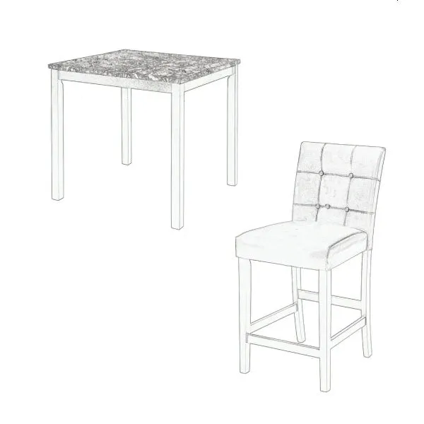 Fully Upholstered Indoor Furniture - Dining Set - Fjord