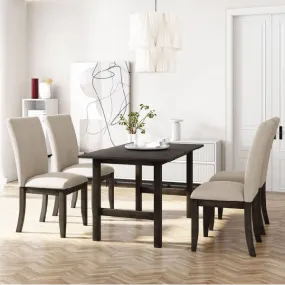 Fully Upholstered Indoor Furniture - Dining Set - Glena