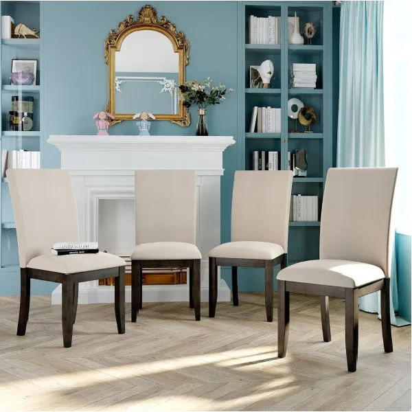 Fully Upholstered Indoor Furniture - Dining Set - Glena