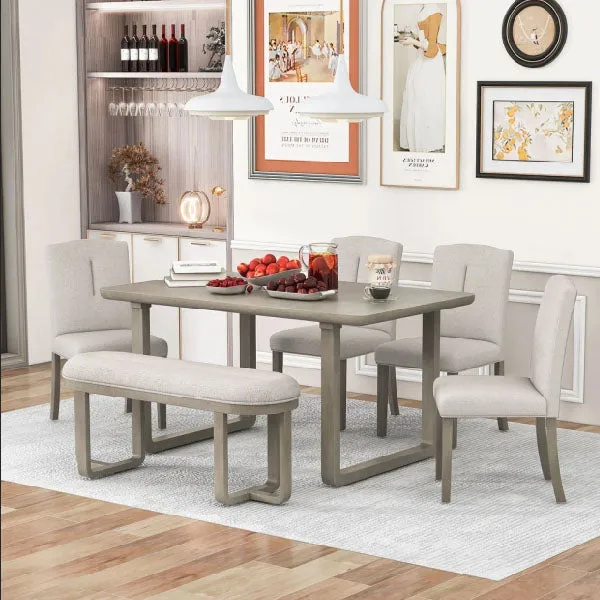 Fully Upholstered Indoor Furniture - Dining Set - Mozaic