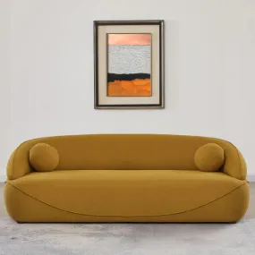 Fully Upholstered Indoor Furniture - Sofa Set - Brody Gold