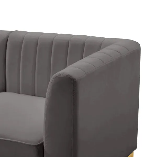 Fully Upholstered Indoor Furniture - Sofa Set - Coyote