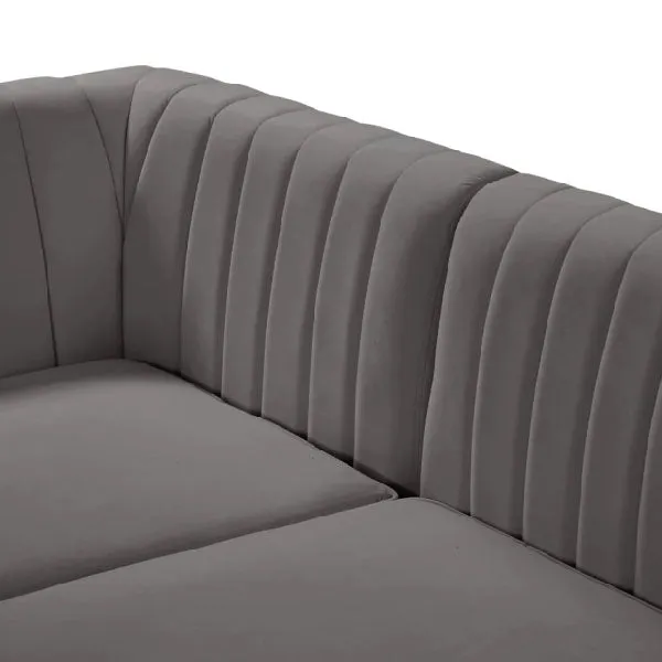 Fully Upholstered Indoor Furniture - Sofa Set - Coyote
