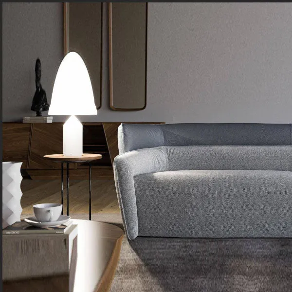 Fully Upholstered Indoor Furniture - Sofa Set - Irvine