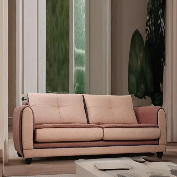 Fully Upholstered Indoor Furniture - Sofa Set - Linda