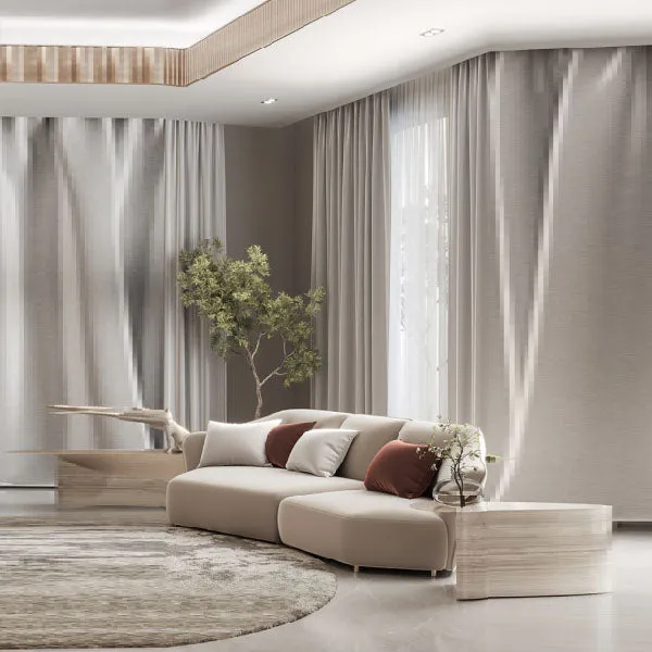 Fully Upholstered Indoor Furniture - Sofa Set - Linsy