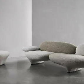 Fully Upholstered Indoor Furniture - Sofa Set - Ozzie