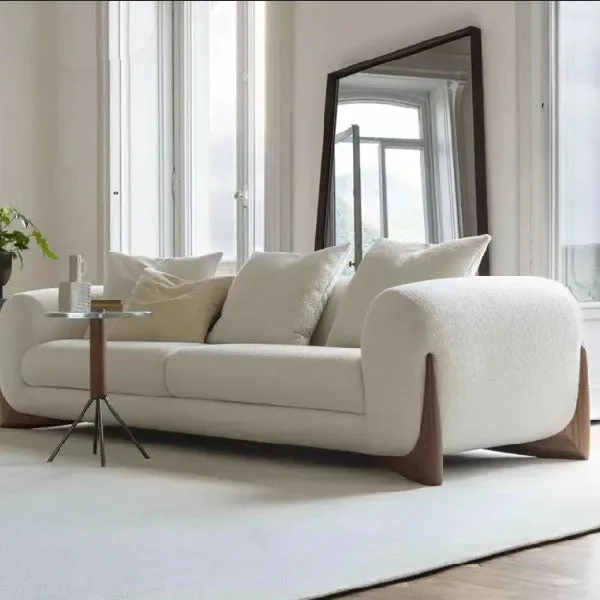 Fully Upholstered Indoor Furniture - Sofa Set - Shaggy