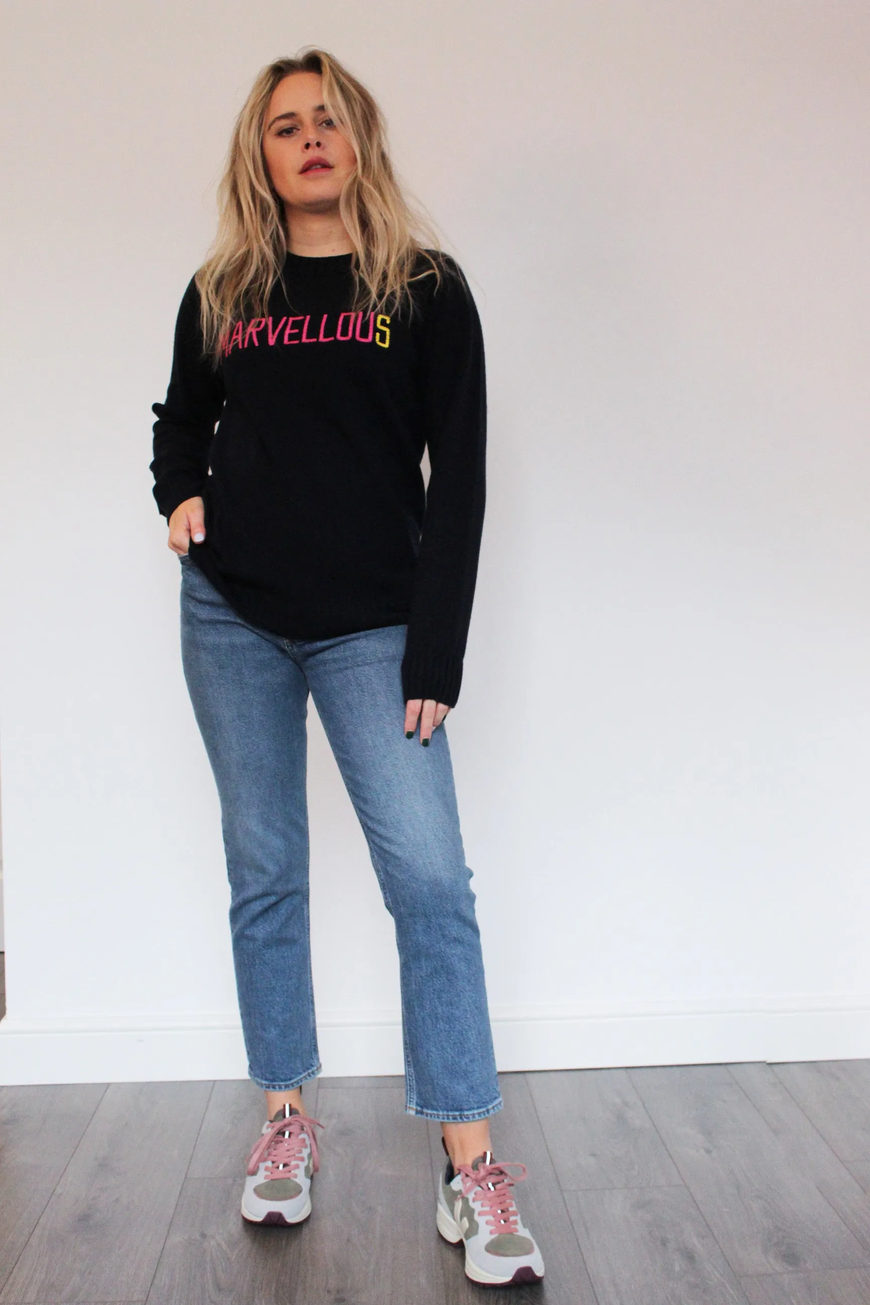 FUND Marvellous Jumper in Zero Navy