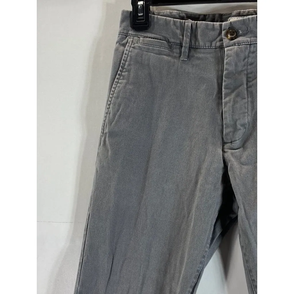 GOODFELLOW & CO Men's Thundering Gray Hennepin Slim-Fit Chino Pants SZ 28X30