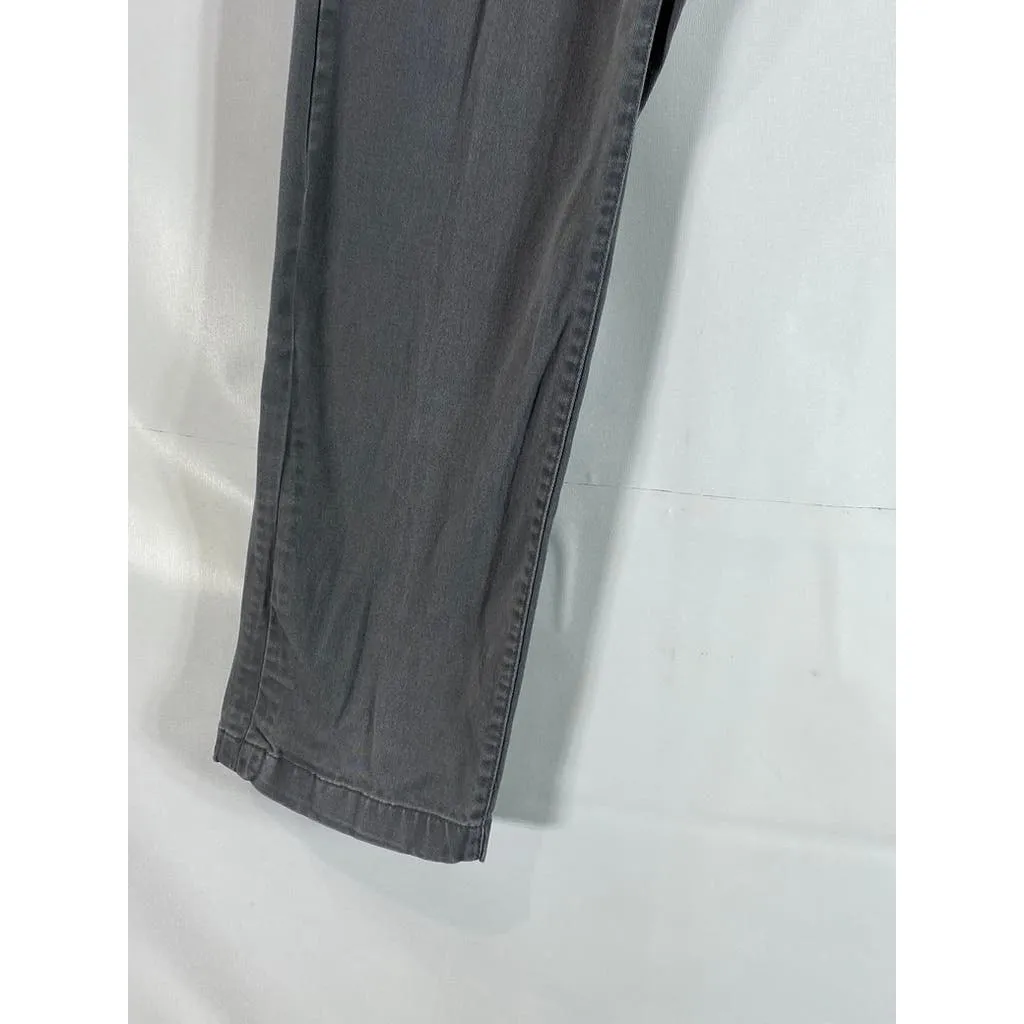 GOODFELLOW & CO Men's Thundering Gray Hennepin Slim-Fit Chino Pants SZ 28X30