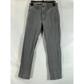 GOODFELLOW & CO Men's Thundering Gray Hennepin Slim-Fit Chino Pants SZ 28X30