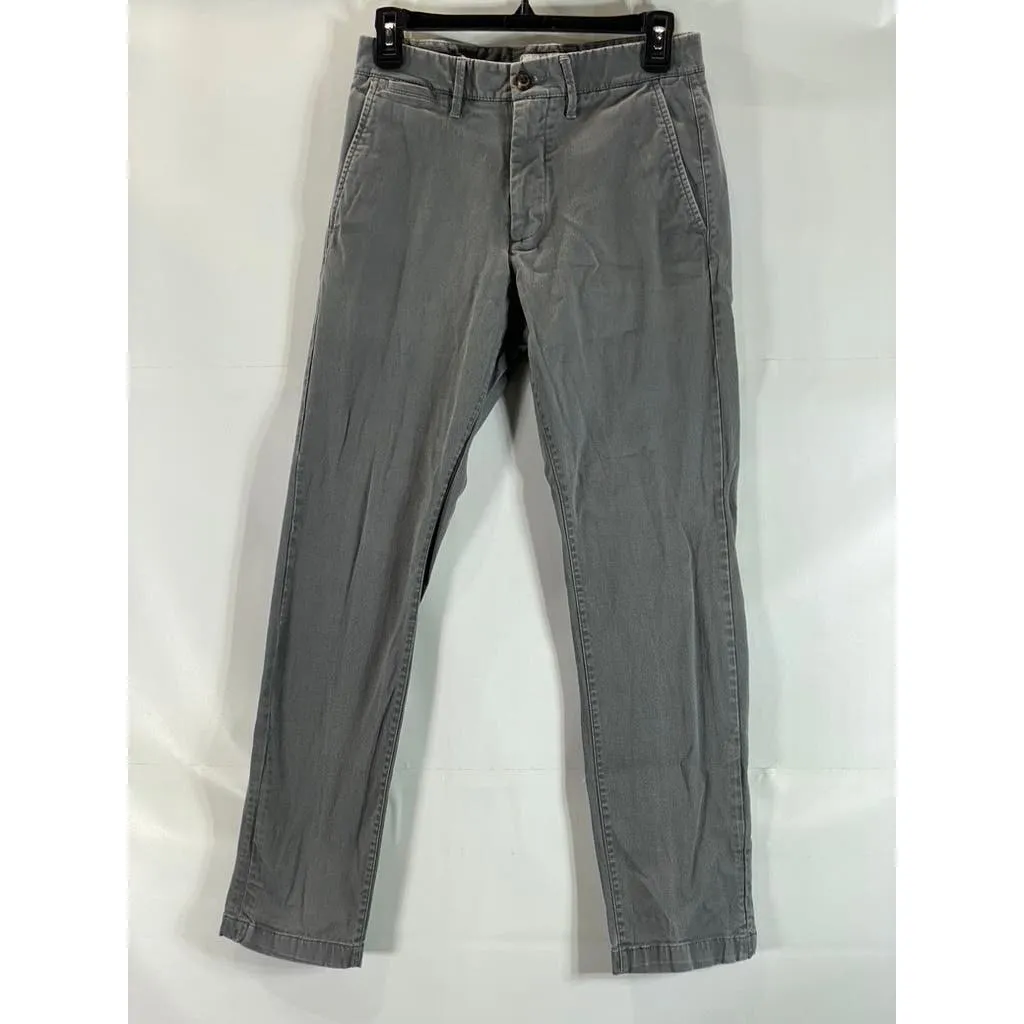 GOODFELLOW & CO Men's Thundering Gray Hennepin Slim-Fit Chino Pants SZ 28X30