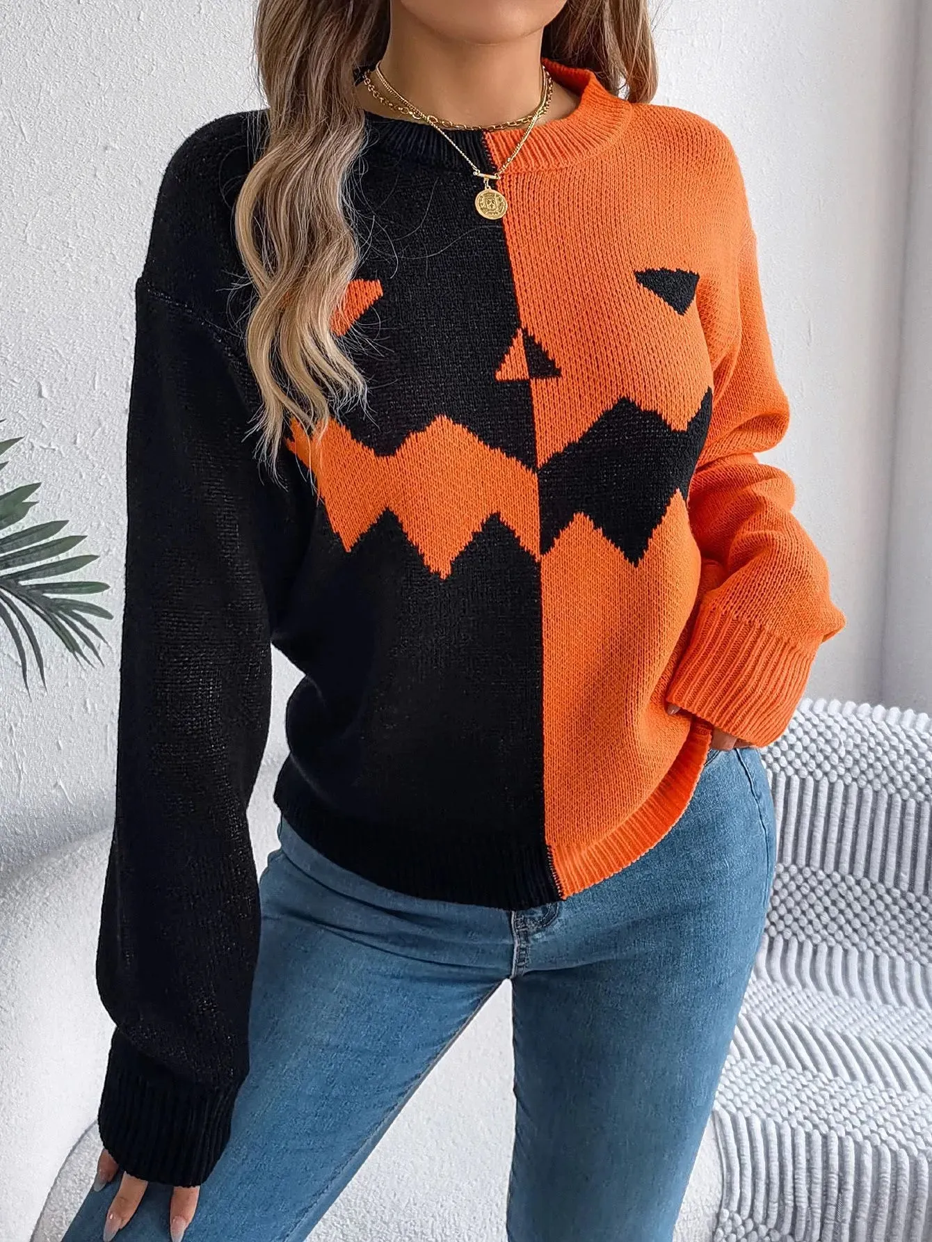 Halloween Pullover Sweater