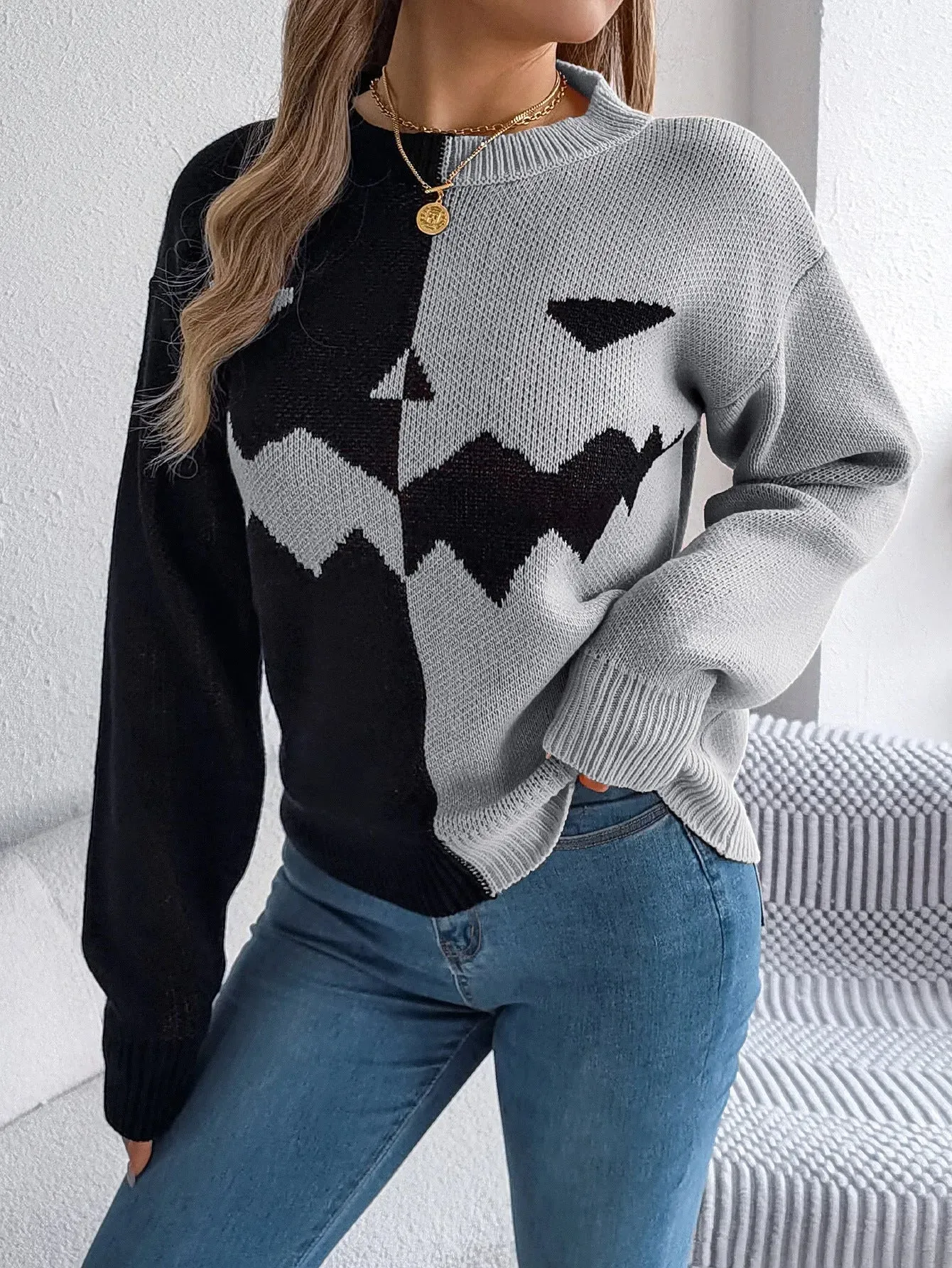 Halloween Pullover Sweater