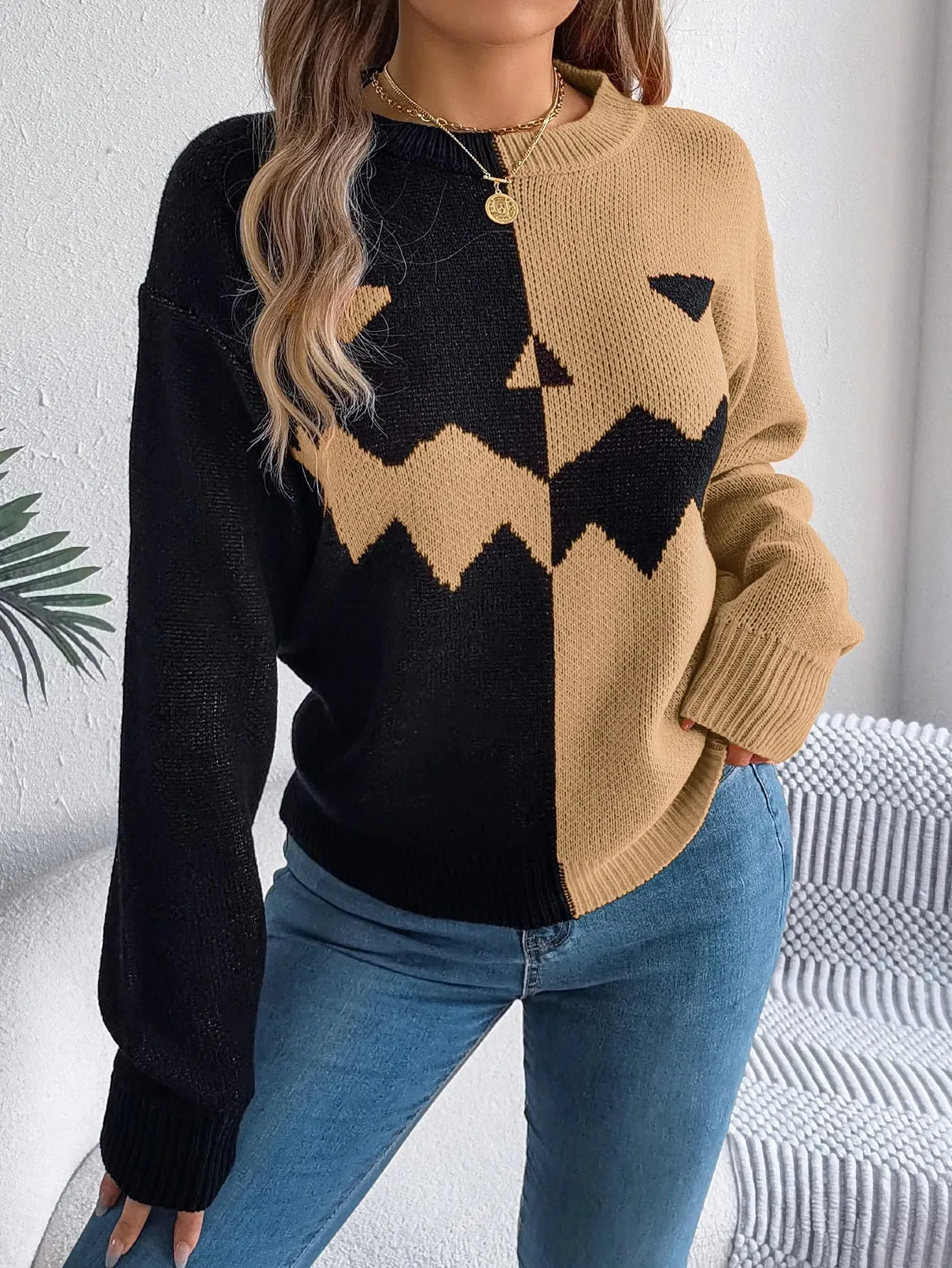 Halloween Pullover Sweater