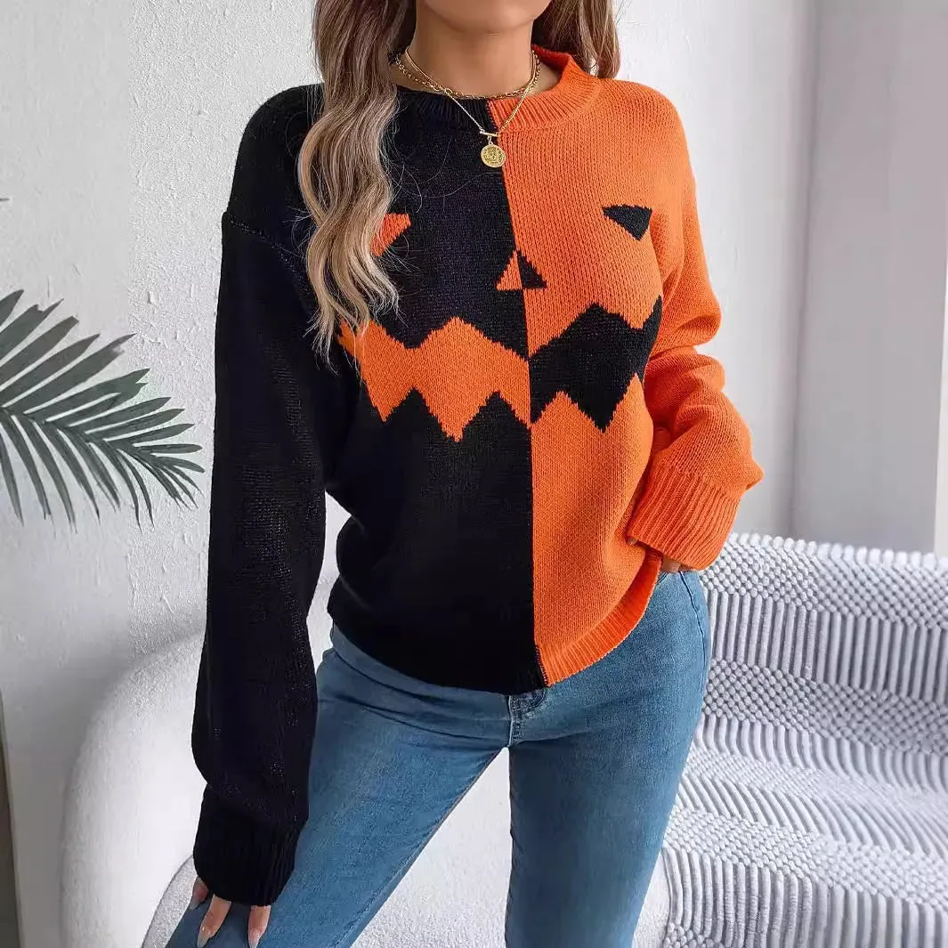 Halloween Pullover Sweater