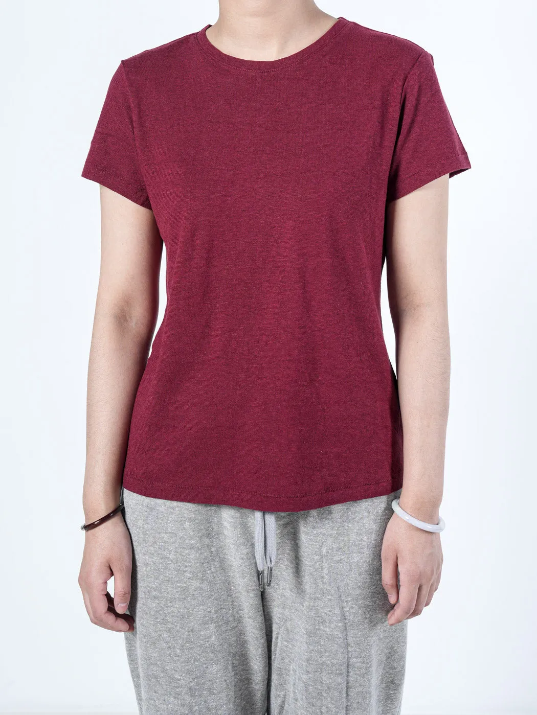 Hemp & Organic Cotton Jersey Women's Knitted T-shirt