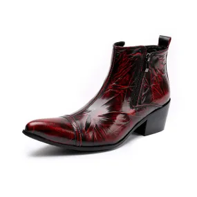 High Top Captoe Mens Boots