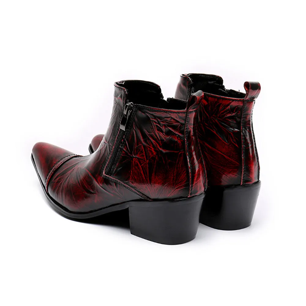 High Top Captoe Mens Boots