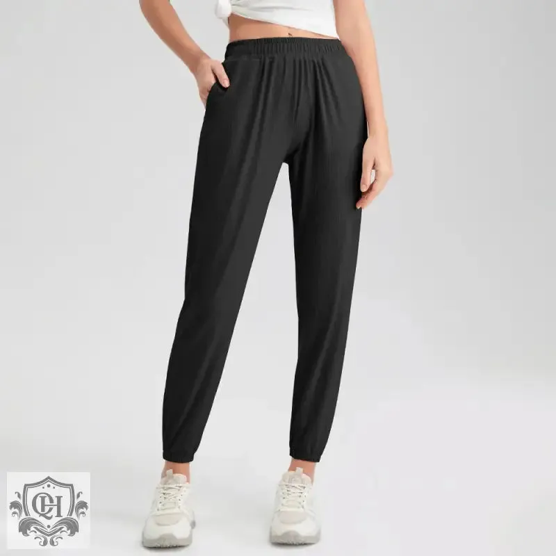 High-Waisted Pocket Jogger Pants