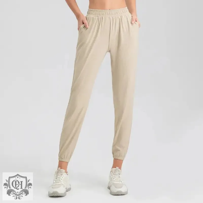 High-Waisted Pocket Jogger Pants