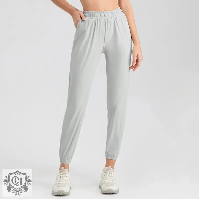 High-Waisted Pocket Jogger Pants