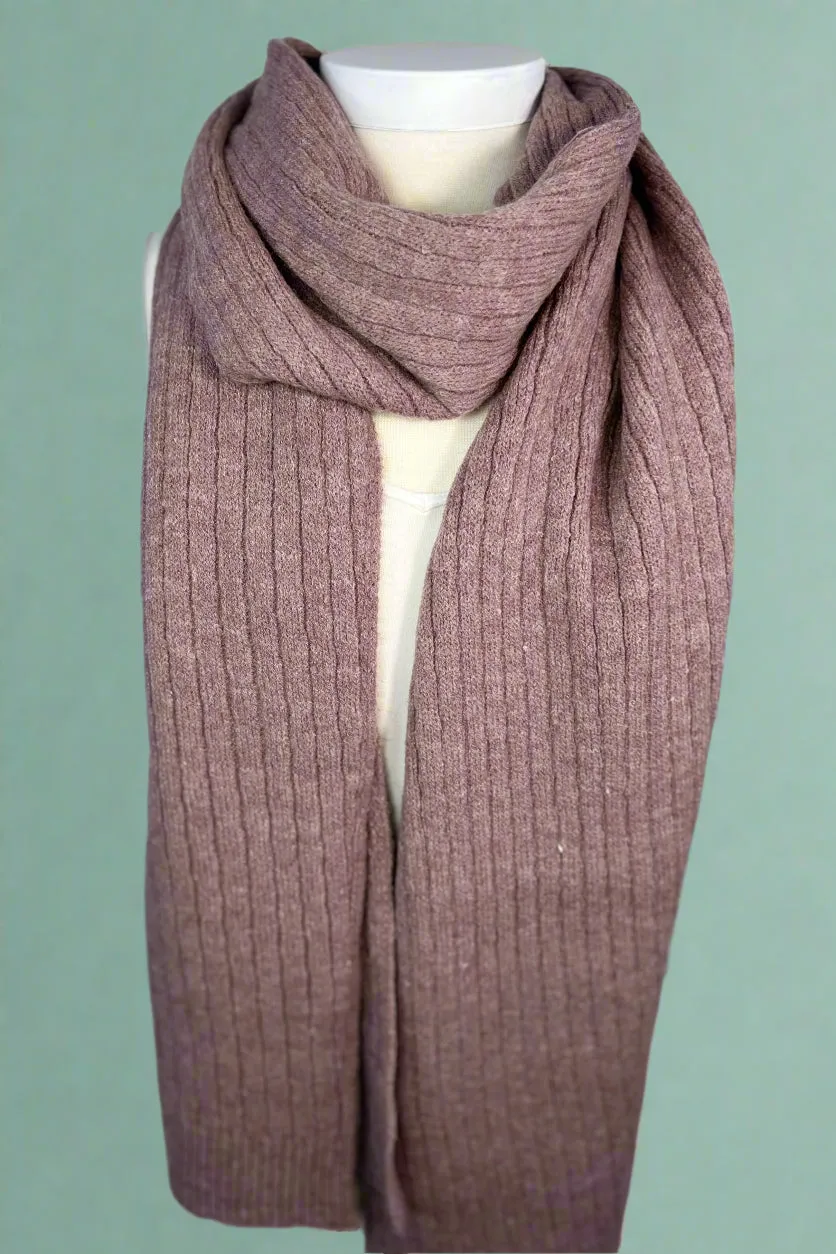 Honeycomb Pattern Scarf