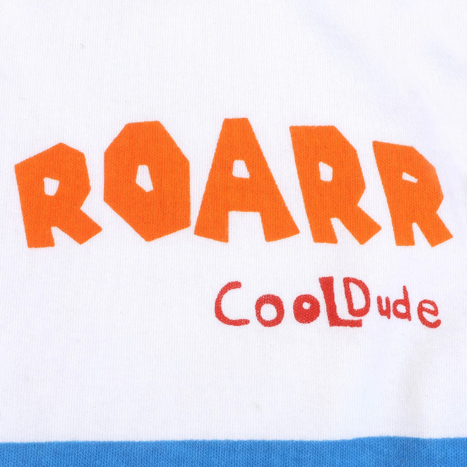 Infant Boys Cotton Romper Cool Dude - Blue