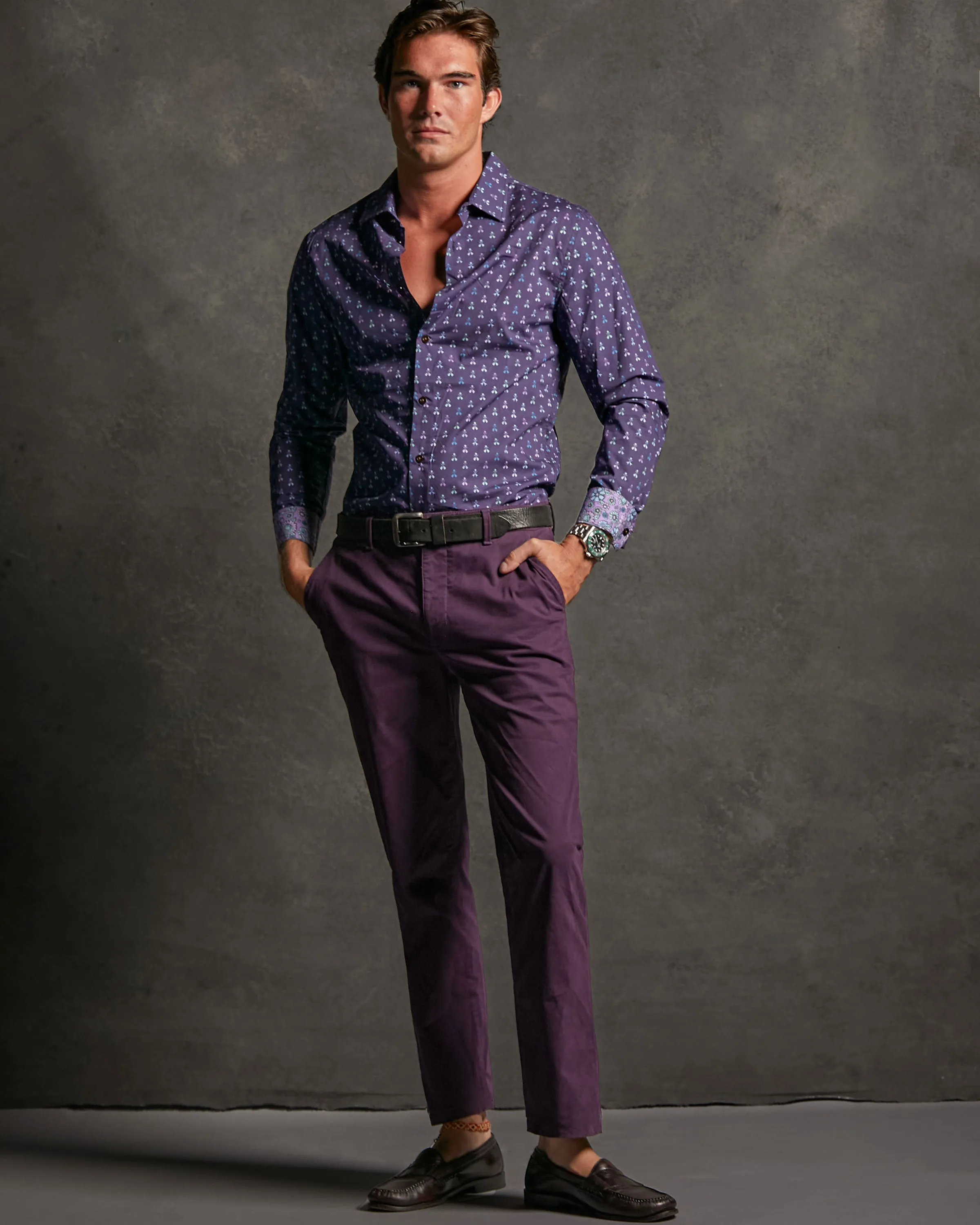 JACK LUX PANT IN PLUM