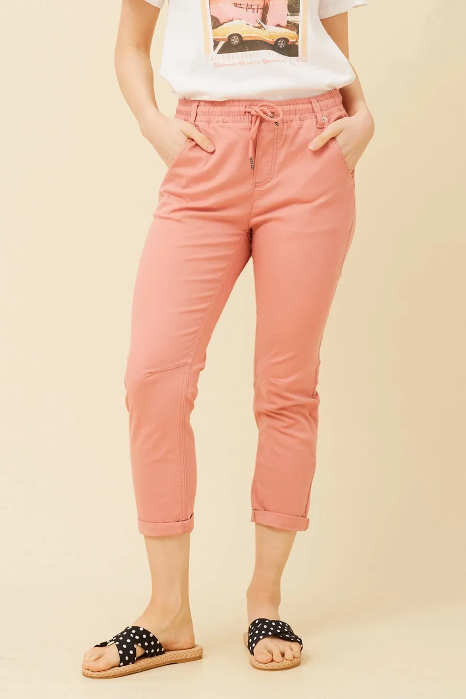JANIA SOLID JOGGER PANTS