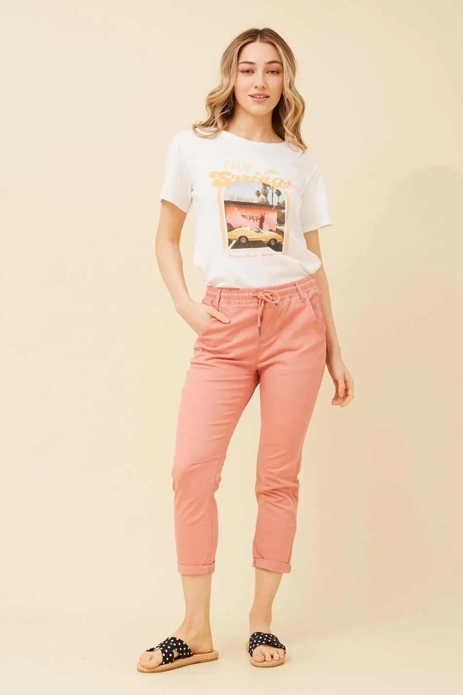 JANIA SOLID JOGGER PANTS