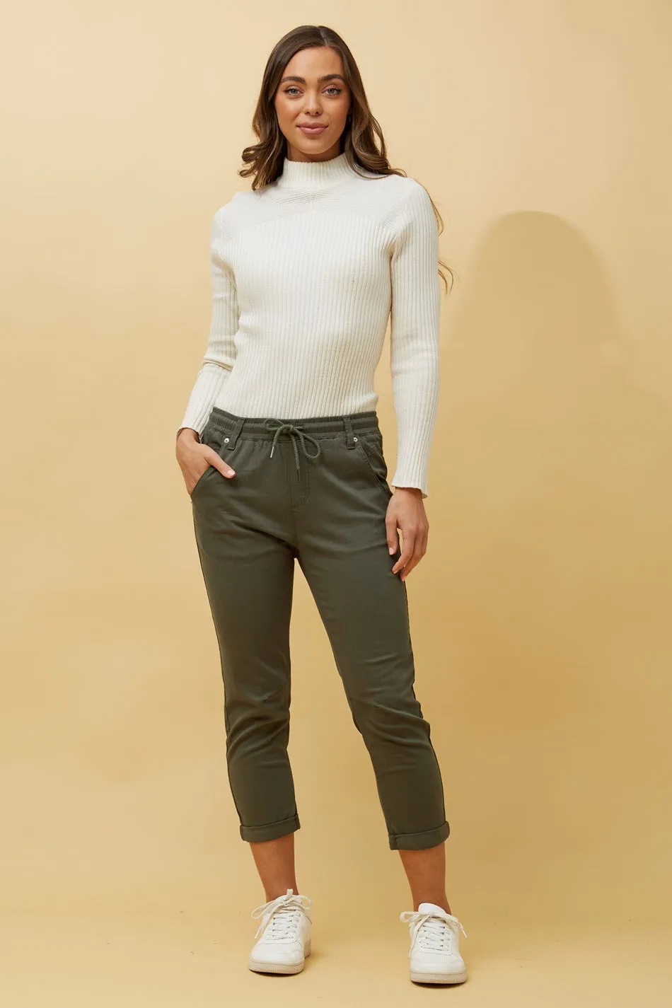 JANIA SOLID JOGGER PANTS