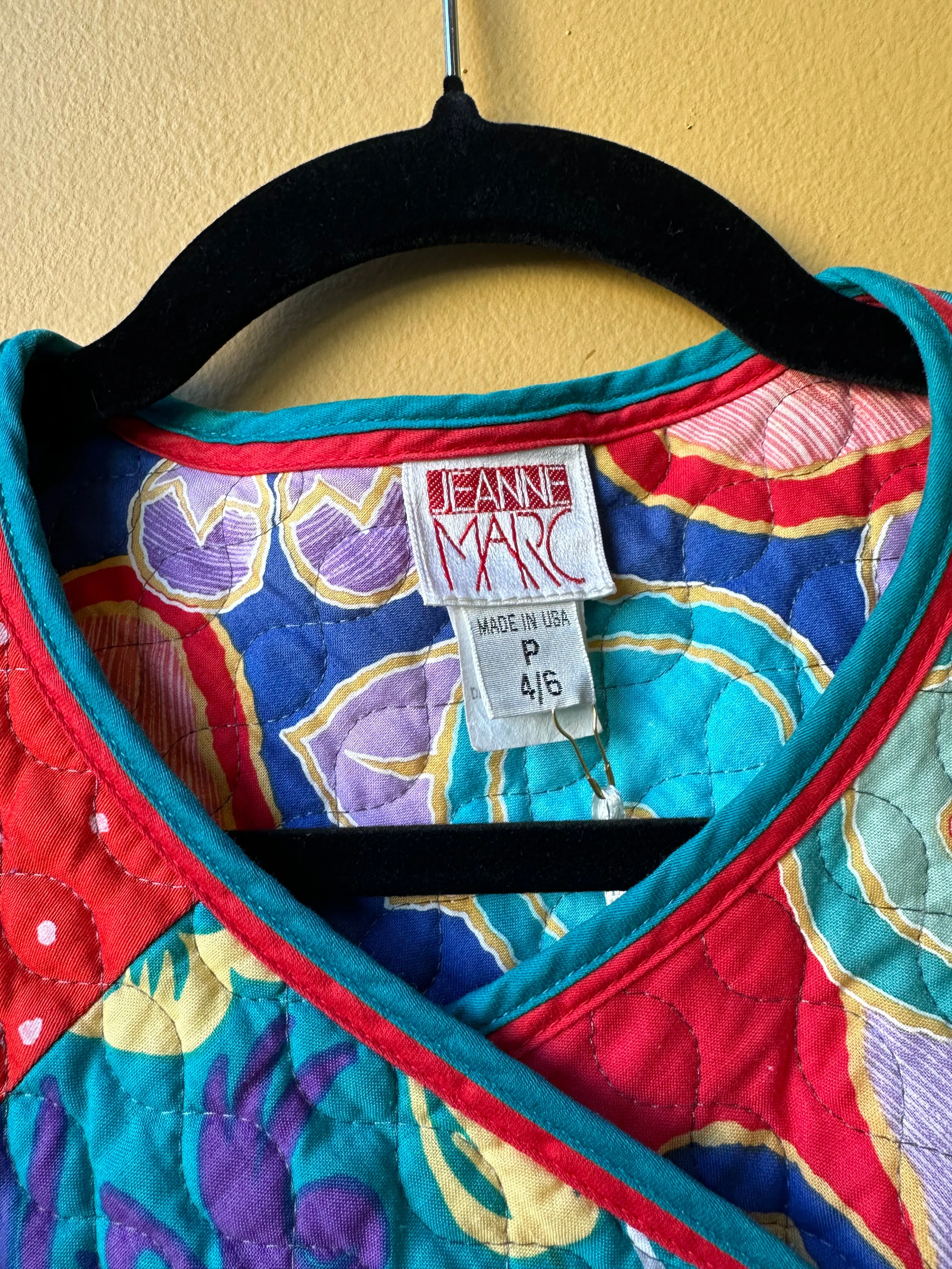 Jeanne Marc Quilted Vest