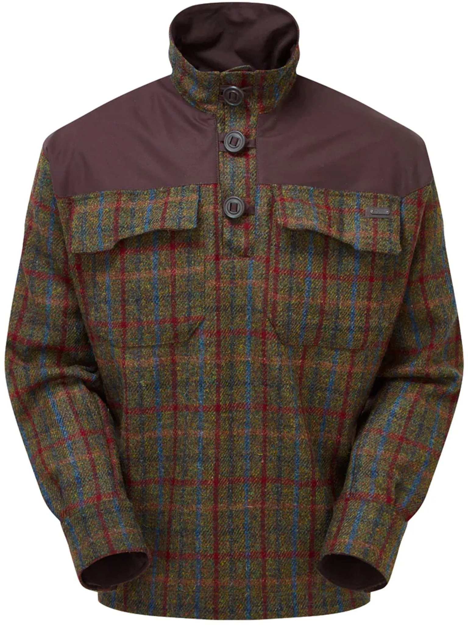 Keela Outdoors -  Keela Harris Tweed & British Millerain Wax Cotton Breathable Mens Smock Mens Jacket / coat