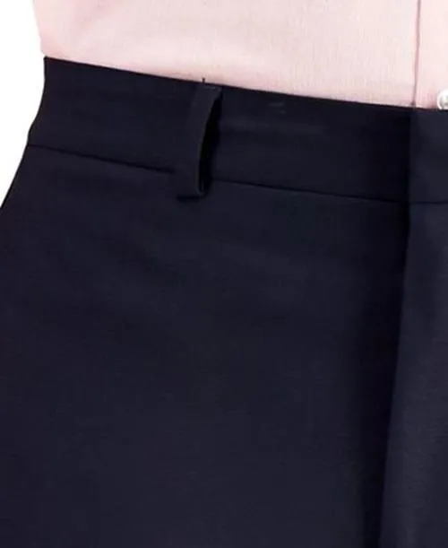 Kenneth Cole Techni-Cole Navy Blue Dress Slim-Fit Pants 36 x 30