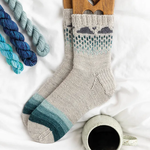Knit a Box of Socks by Julie Ann Lebouthillier
