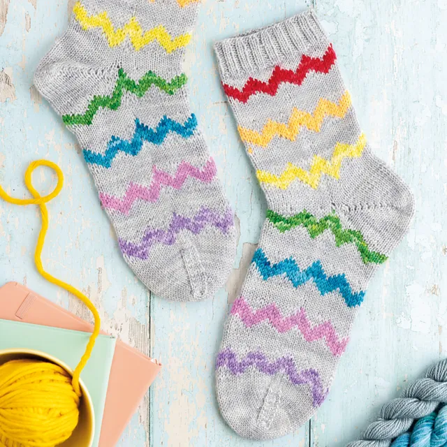 Knit a Box of Socks by Julie Ann Lebouthillier