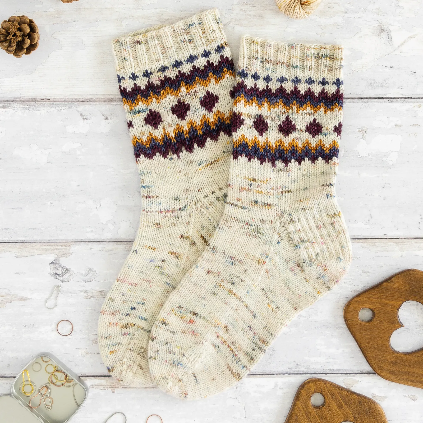 Knit a Box of Socks by Julie Ann Lebouthillier