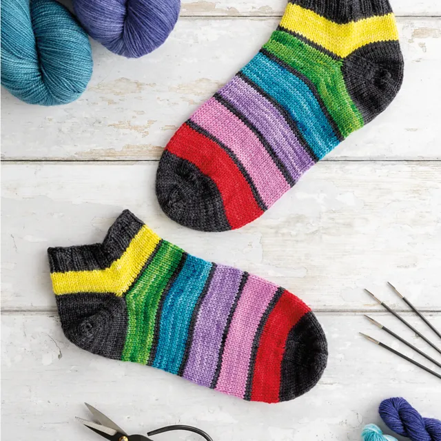 Knit a Box of Socks by Julie Ann Lebouthillier