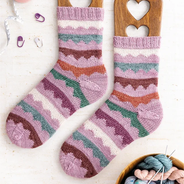 Knit a Box of Socks by Julie Ann Lebouthillier