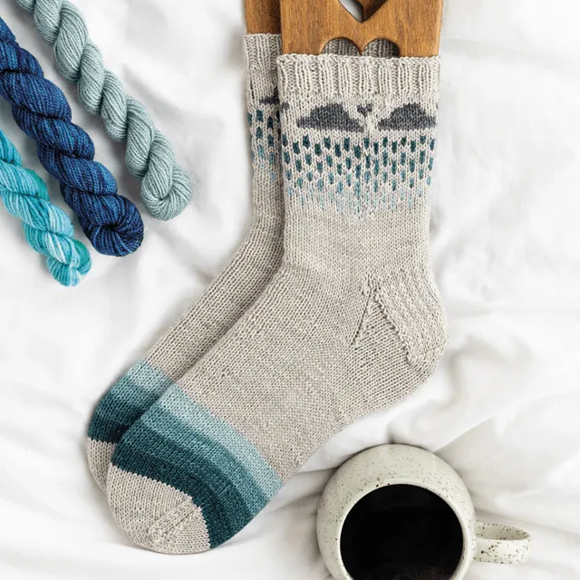 Knit a Box of Socks by Julie Ann Lebouthillier