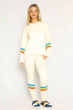 Knit  Rainbow Lounge Set