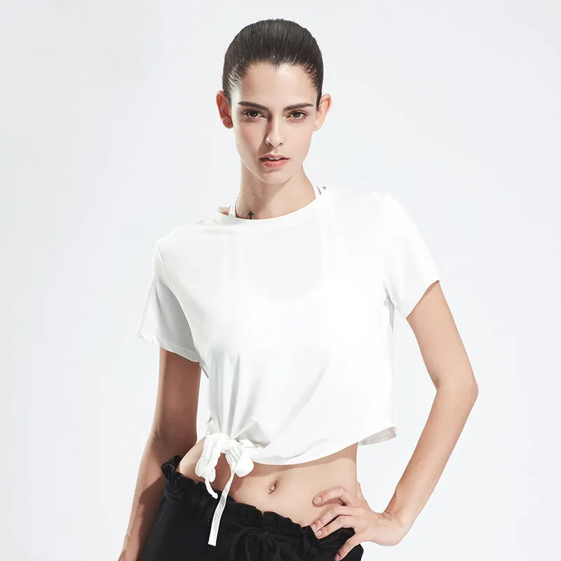 Knotted Waist Line Shirt