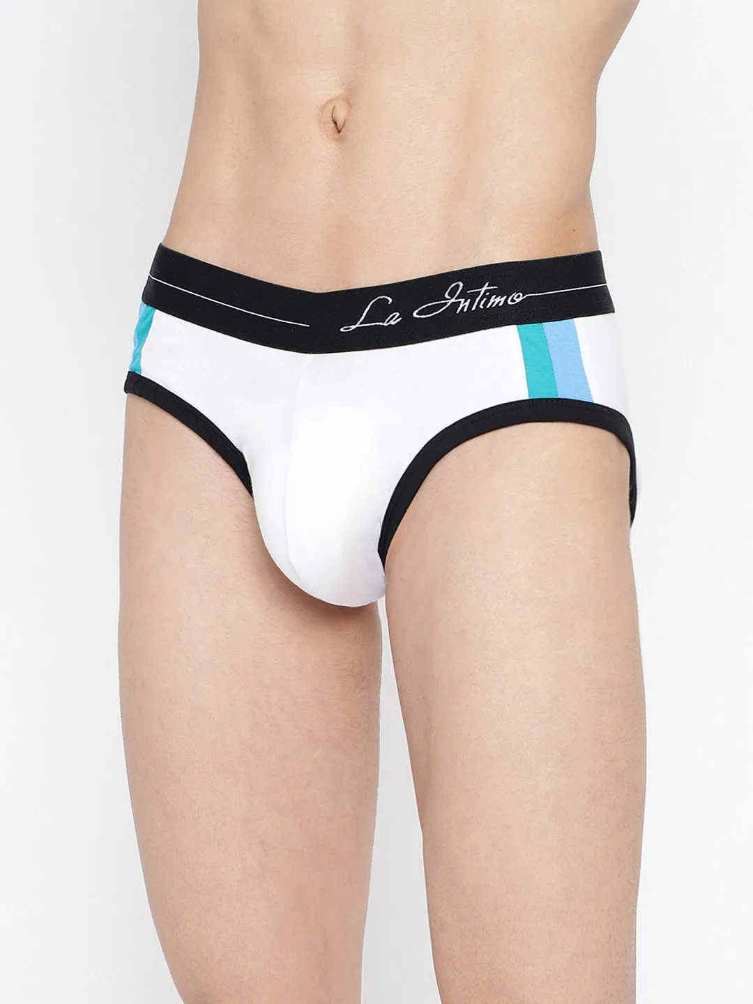 La Intimo Double Stripe Classic Brief (Pack of 2)