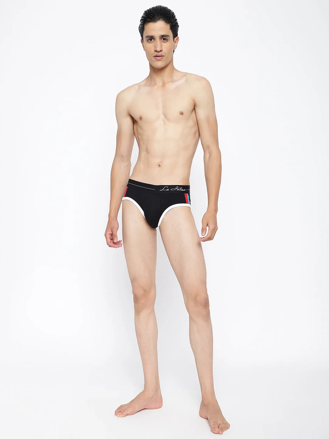 La Intimo Double Stripe Classic Brief (Pack of 2)