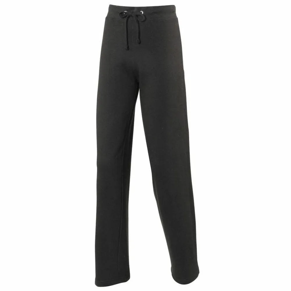 Ladies Fit Cotton Blend Mid Weight Open Hem Comfy Lounge Wear Jogger Pant JH075