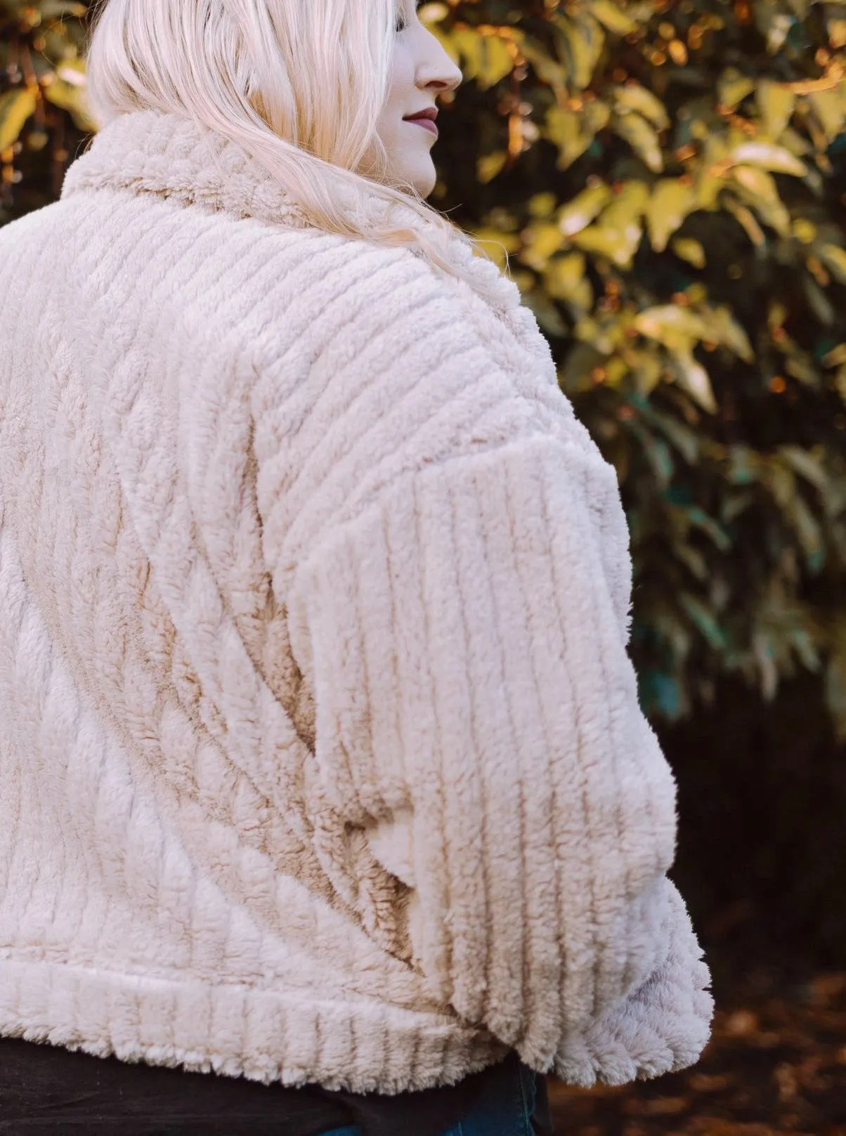 LEXI PLUSH JACKET - FINAL SALE