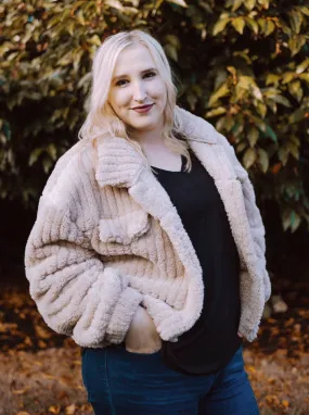LEXI PLUSH JACKET - FINAL SALE