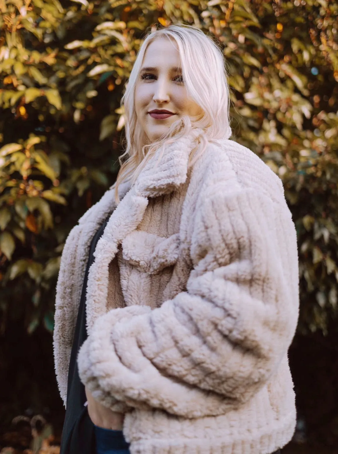 LEXI PLUSH JACKET - FINAL SALE